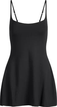 SKIMS Smooth Lounge Scoop Neck Mini Dress