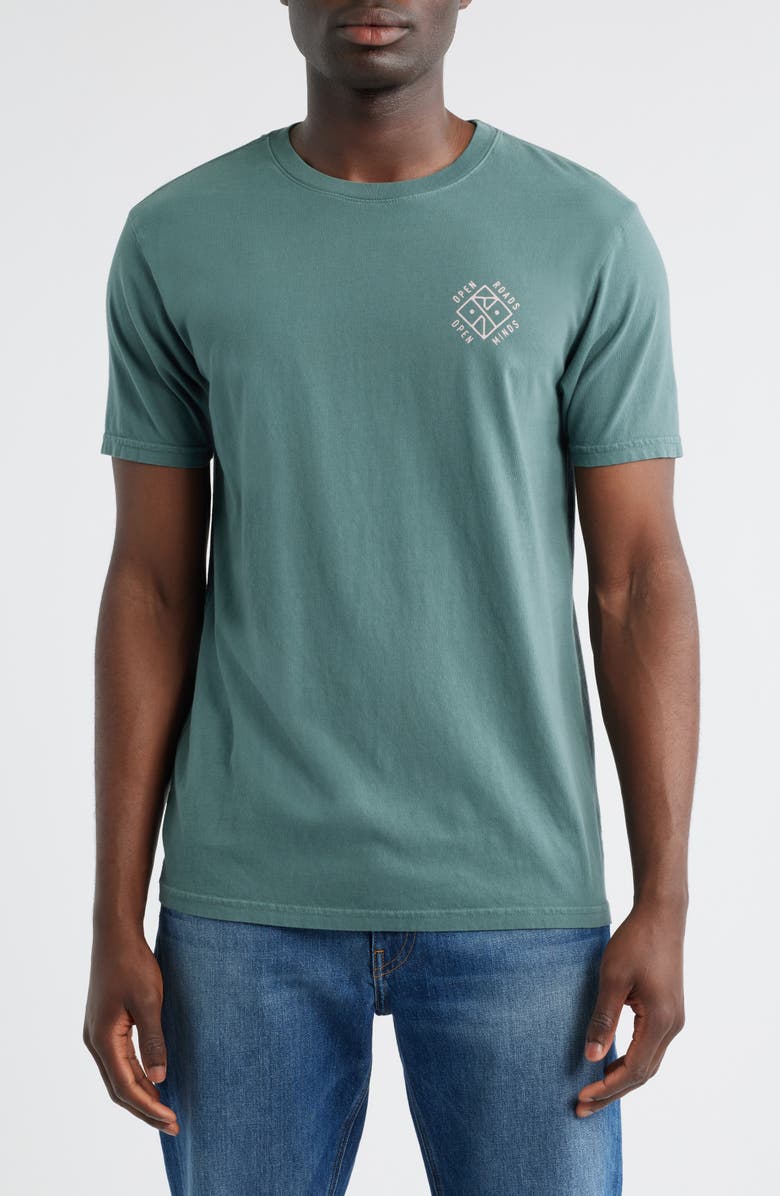 Roark Ghostrider Graphic T-Shirt, Main, color, Forest