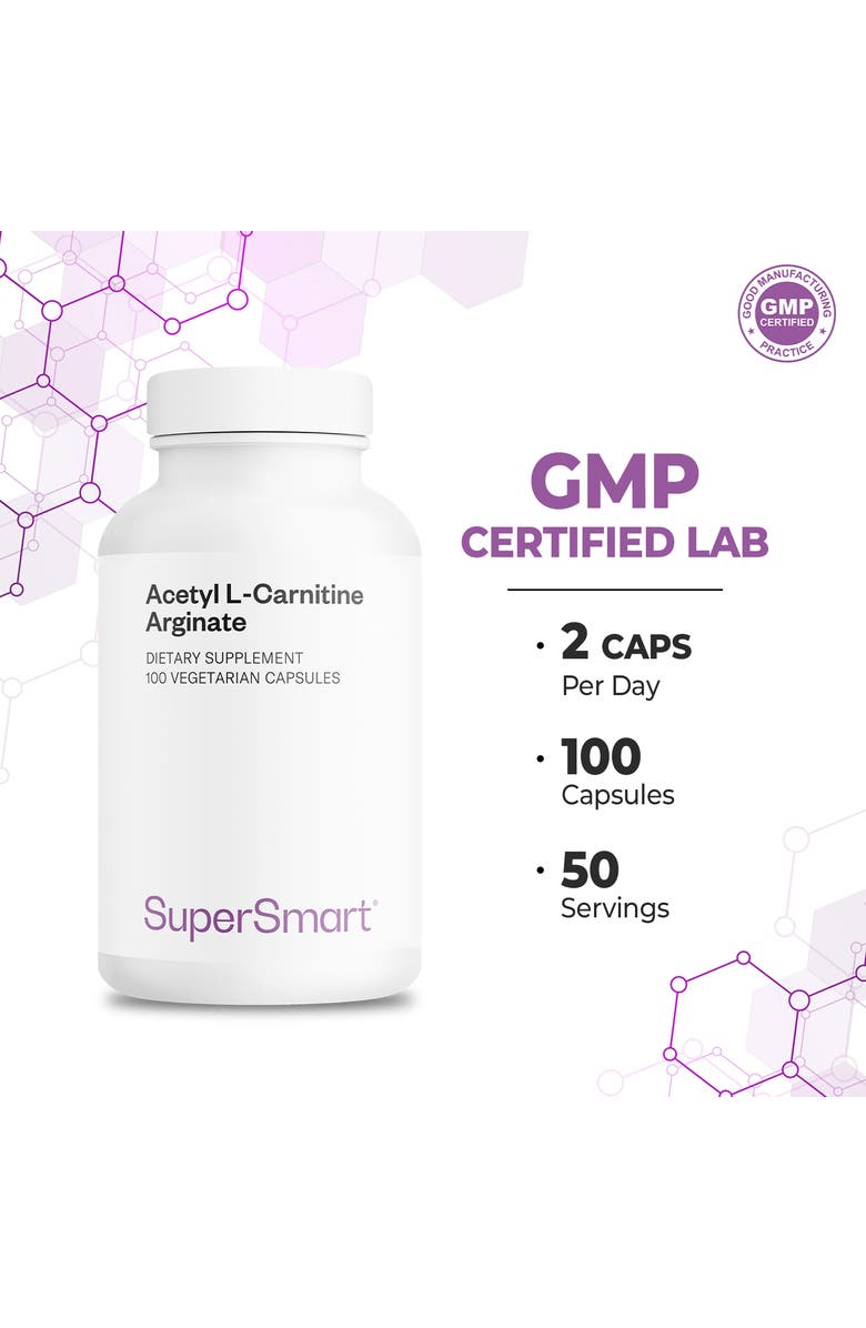 SuperSmart Acetyl L-Carnitine Arginate, Alternate, color, 