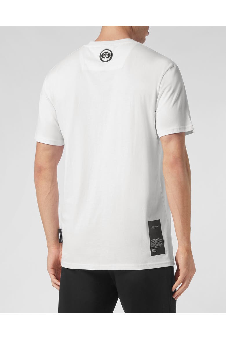 T-Shirt Round Neck Ss Men, Alternate, color, white
