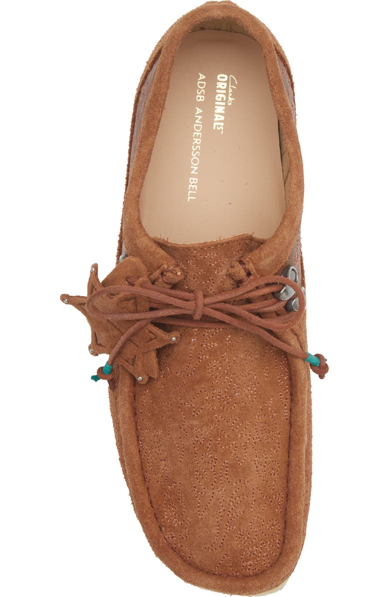 Clarks<sup>®</sup> Originals x Andersson Bell Wallabee Chukka, Alternate, color, Brown