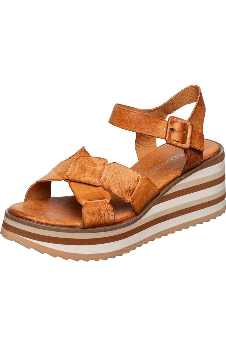 ANTELOPE Poppy Platform Wedge Sandal, Main, color, Tan