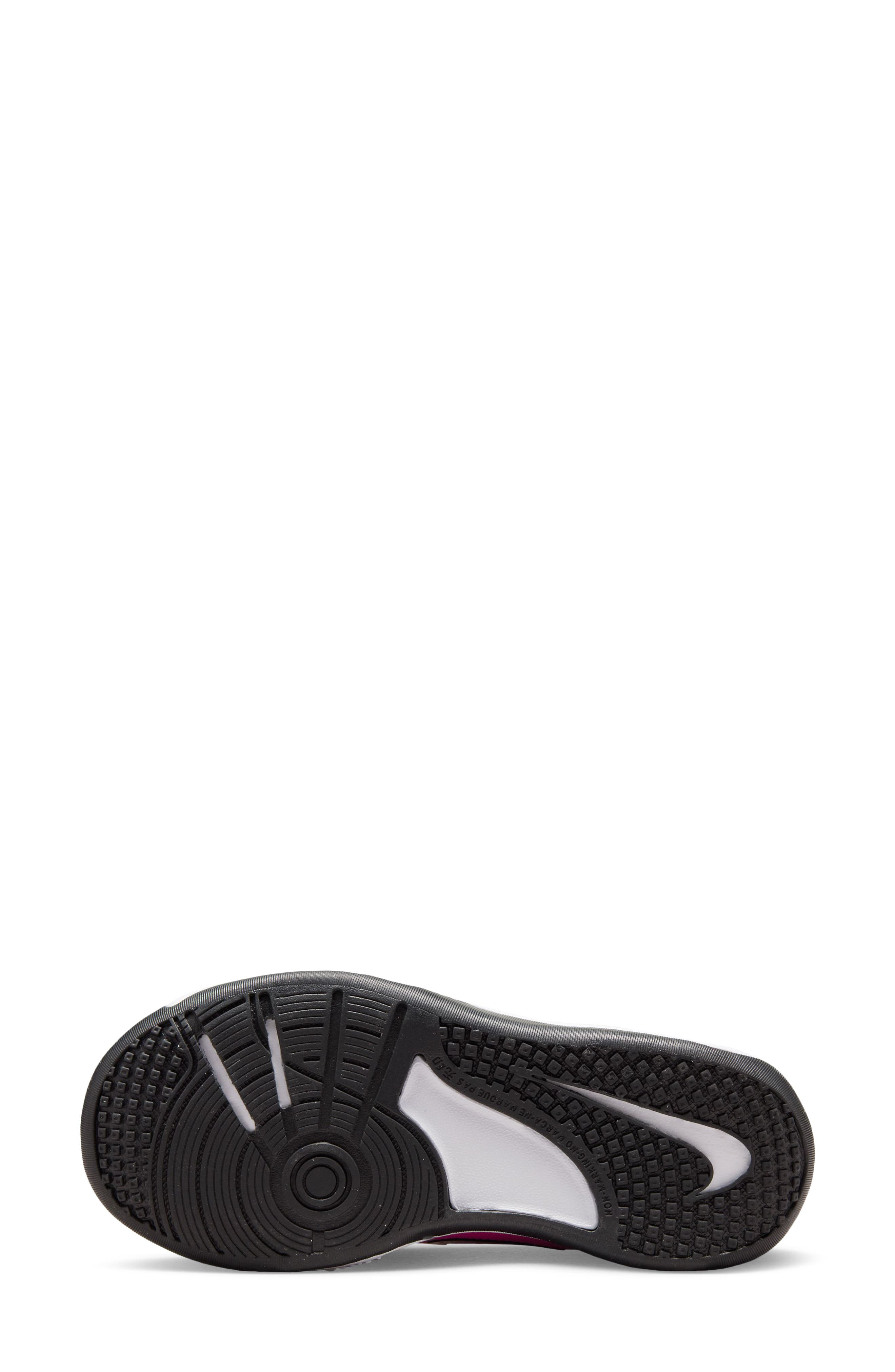 Kids' Omni Multi-Court Sneaker, Alternate, color, LASER FUCHSIA/ BLACK/ WHITE