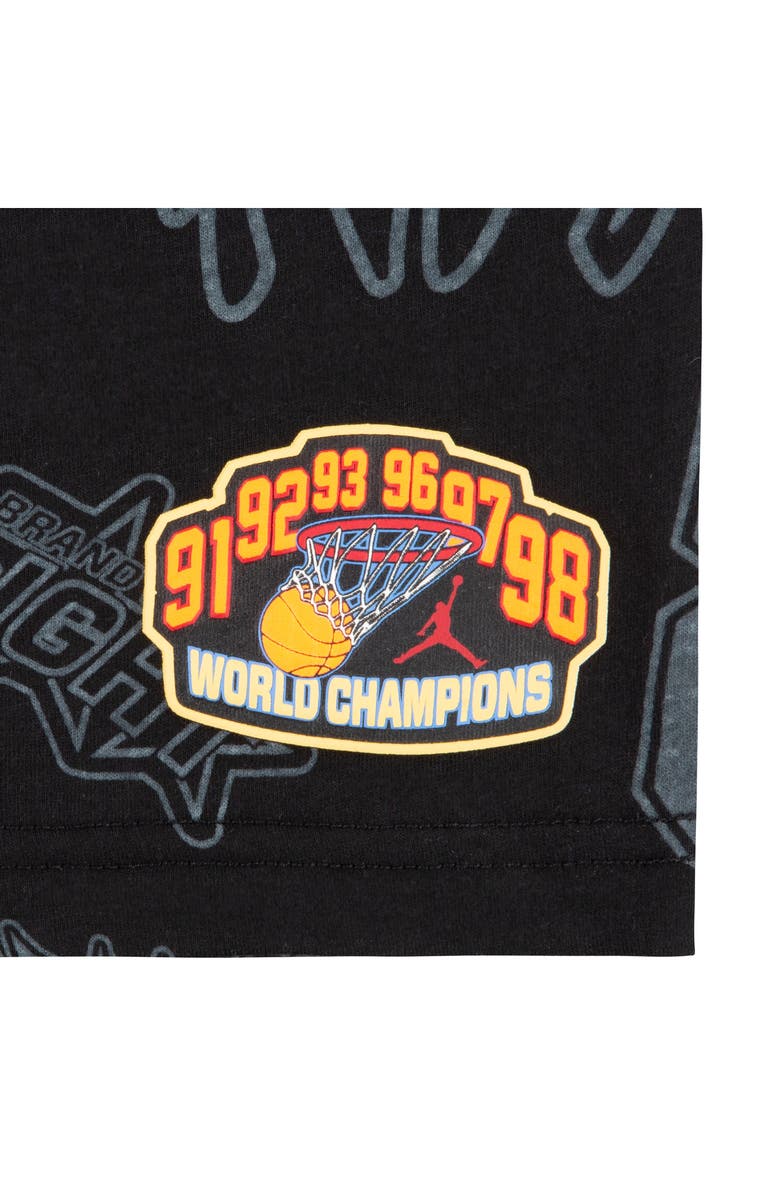 Jordan Kids' Jersey Patch T-Shirt, Alternate, color, Black
