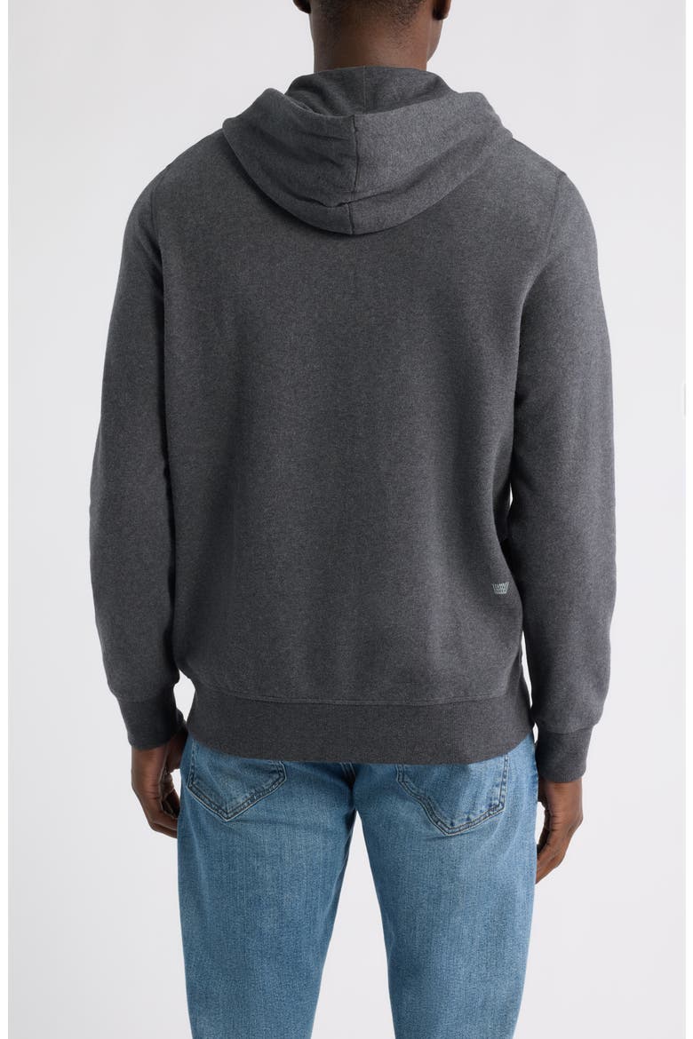 Ace Cotton Blend French Terry Zip Hoodie, Alternate, color, CHARCOAL HEATHER