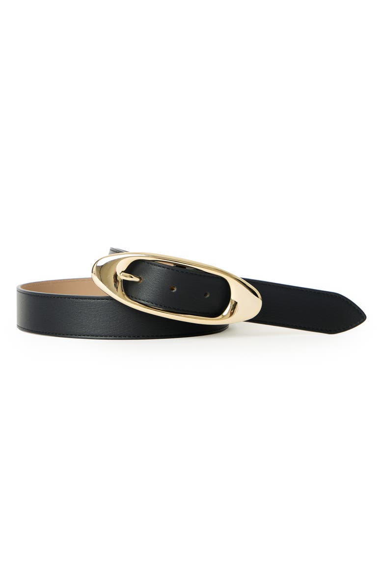 B-Low the Belt Candice Leather Belt, Alternate, color, Black Gold
