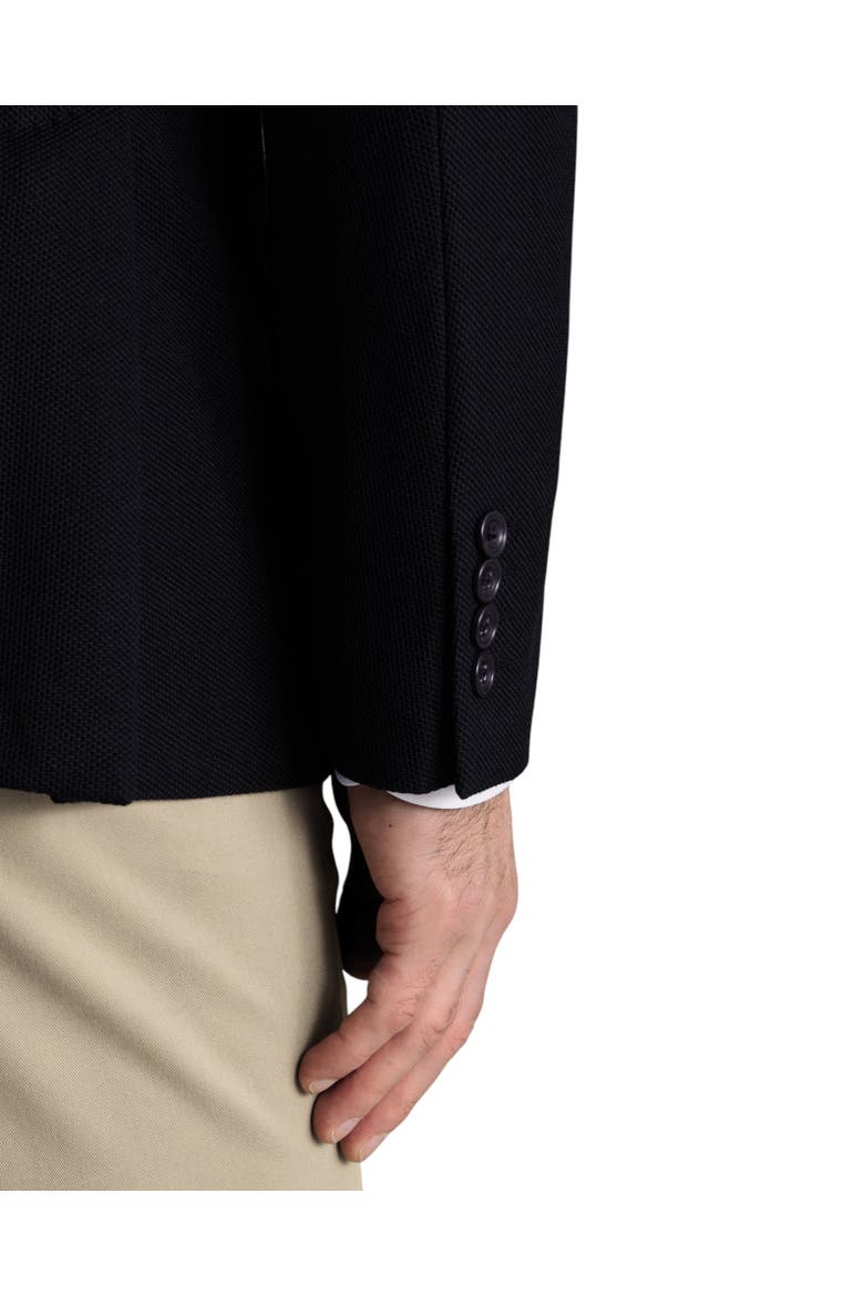 Jersey Slim Fit Jacket, Alternate, color, Blue