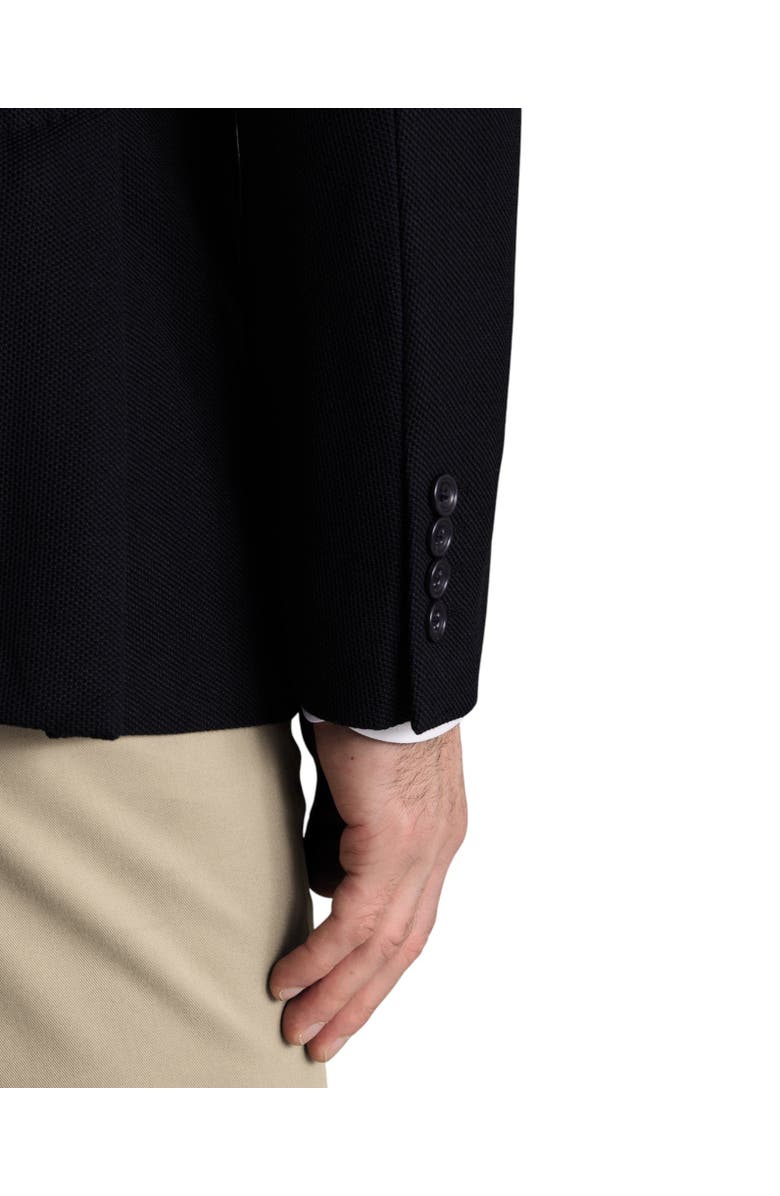 Charles Tyrwhitt Jersey Slim Fit Jacket, Alternate, color, Blue