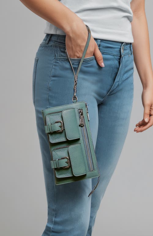 Aimee Kestenberg Saddle Up Leather Wristlet