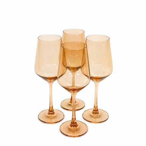 Stemmed Wine Glass - Set of 4