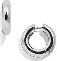 BaubleBar Dalilah Small Tube Huggie Hoops