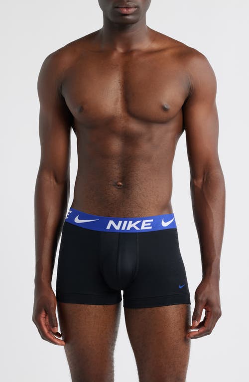 Nike 3-pack Dri-fit Essential Micro Trunks In Black