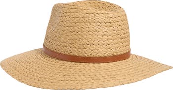 Horsebit Straw Panama Hat