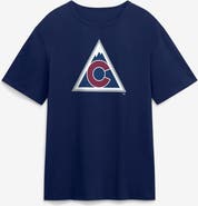 FANATICS Men's Fanatics Athletic Navy Colorado Avalanche Elevated Essential T-Shirt