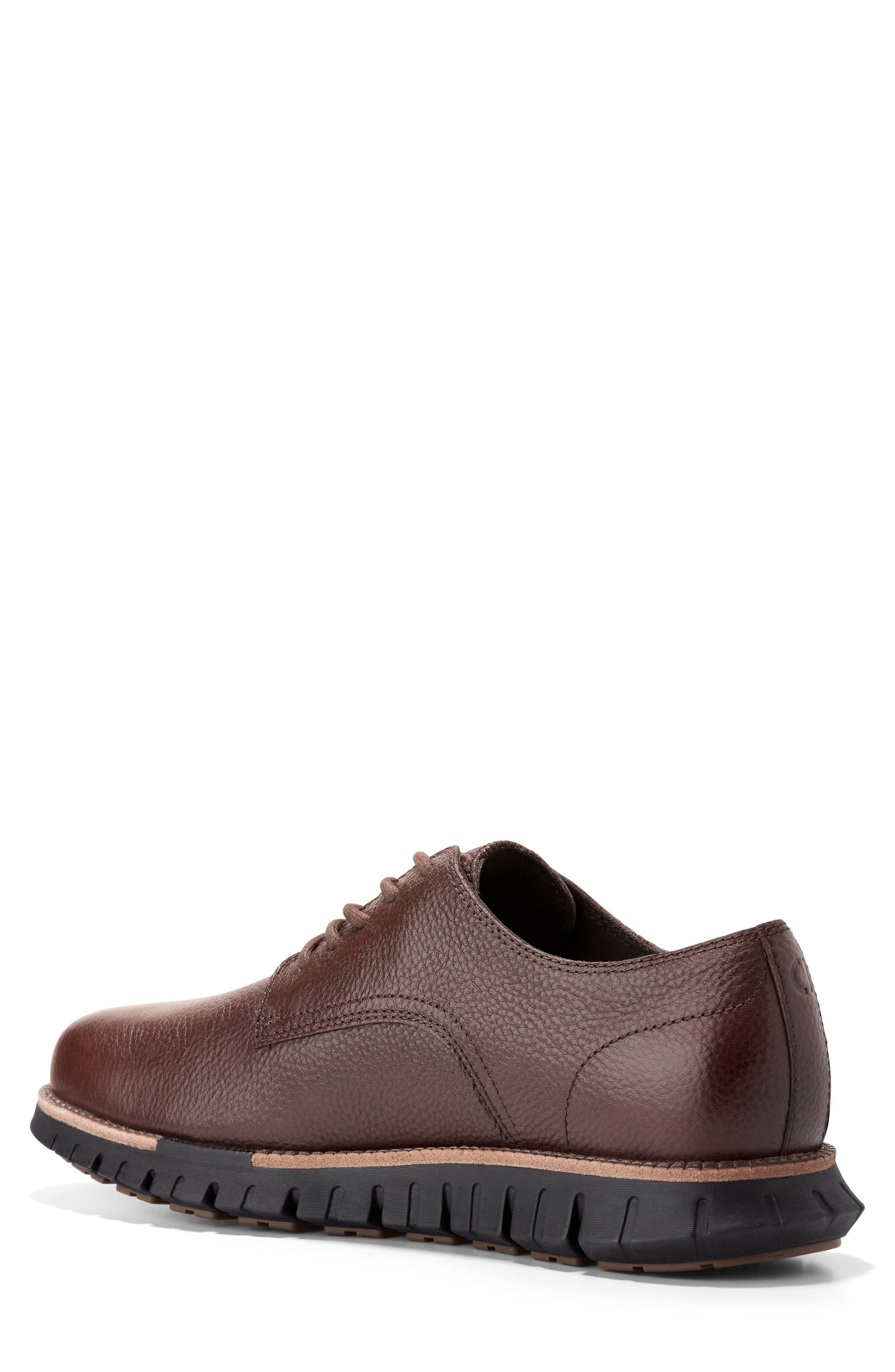 ZeroGrand Remastered Plain Toe Derby, Alternate, color, MADEIRA/ BL