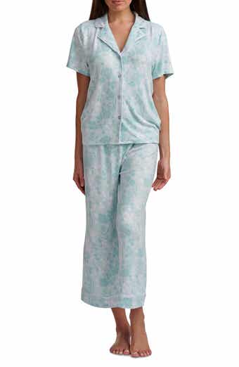 Splendid Notch Collar Crop Pajamas