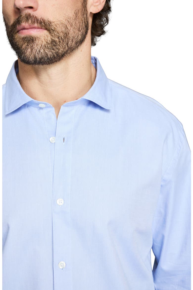 Hutcheson Oxford Dress Shirt, Alternate, color, LIGHT BLUE