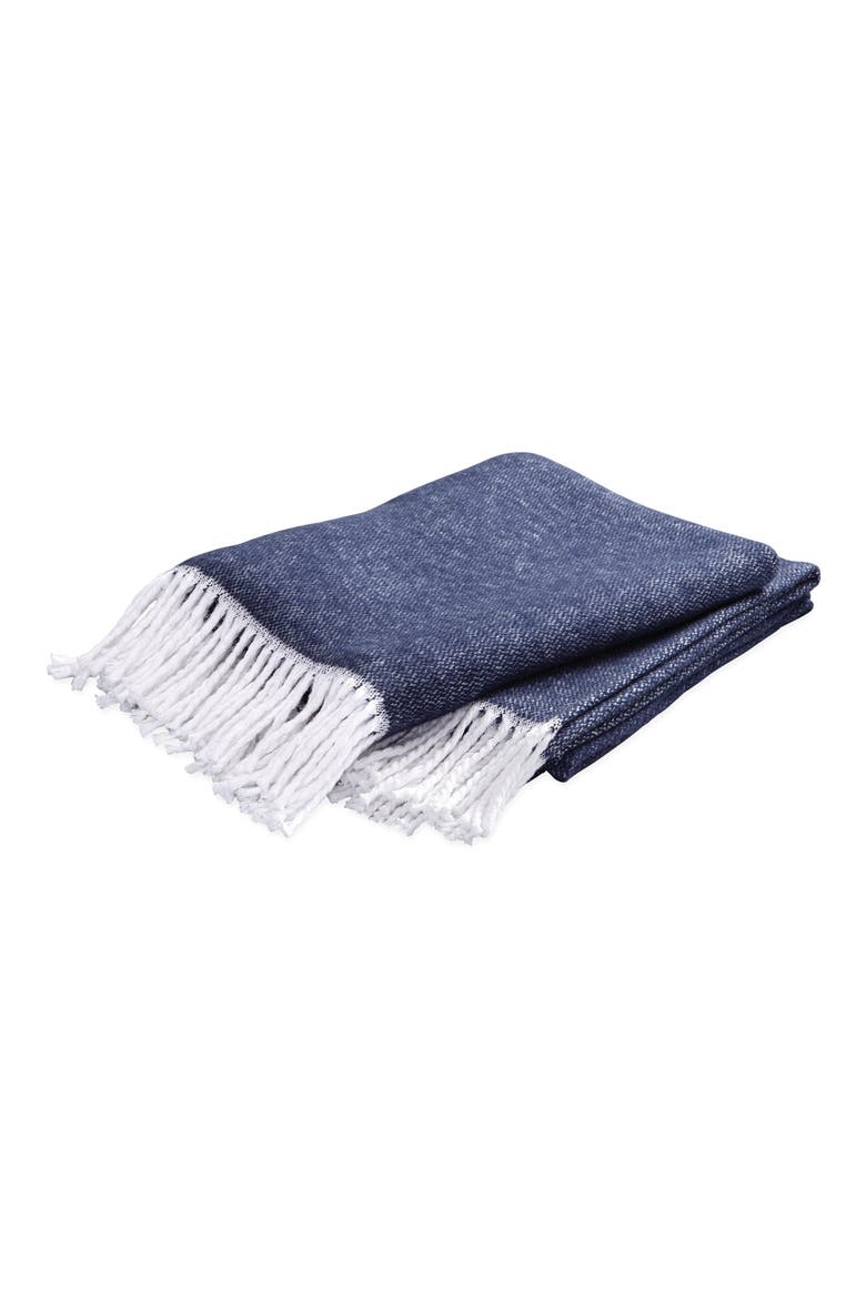 Pezzo Throw Blanket, Main, color, NAVY