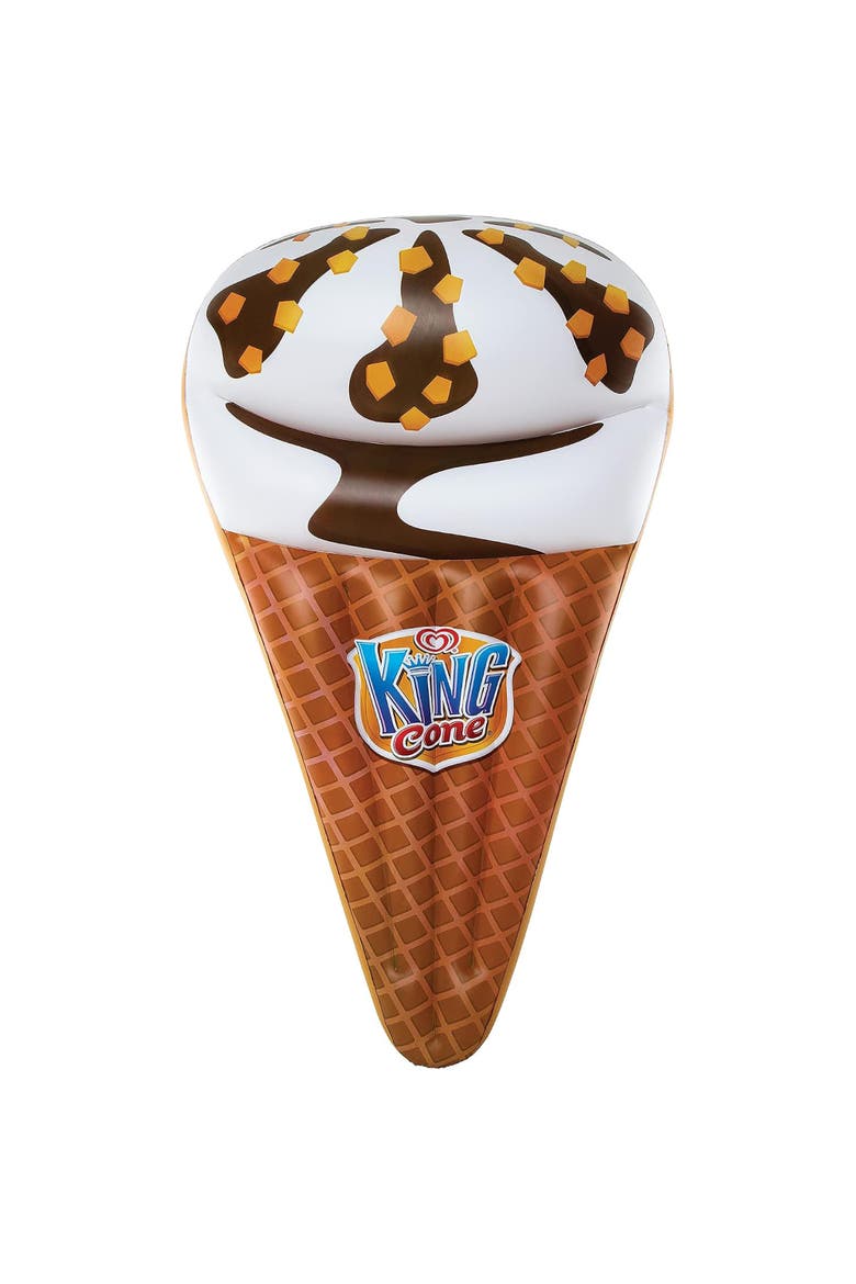 Popsicle Inflatable Pool Float King Cone, Alternate, color, Multicolored