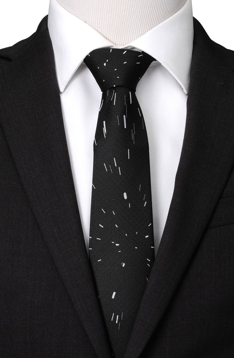 Cufflinks, Inc. Star Wars<sup>™</sup> Hyperspace Silk Blend Tie, Alternate, color, Black