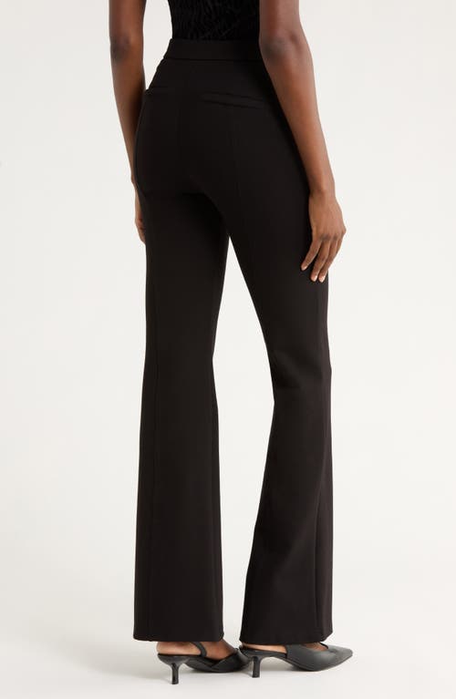Paige Dorian Slim Bootcut Pants In Black