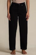 Lands' End Recover High Rise Barrel Leg Ankle Jeans