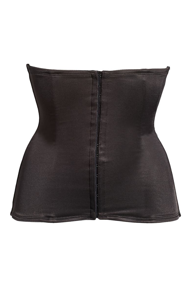 Inches Off Waist Cincher, Alternate, color, BLACK