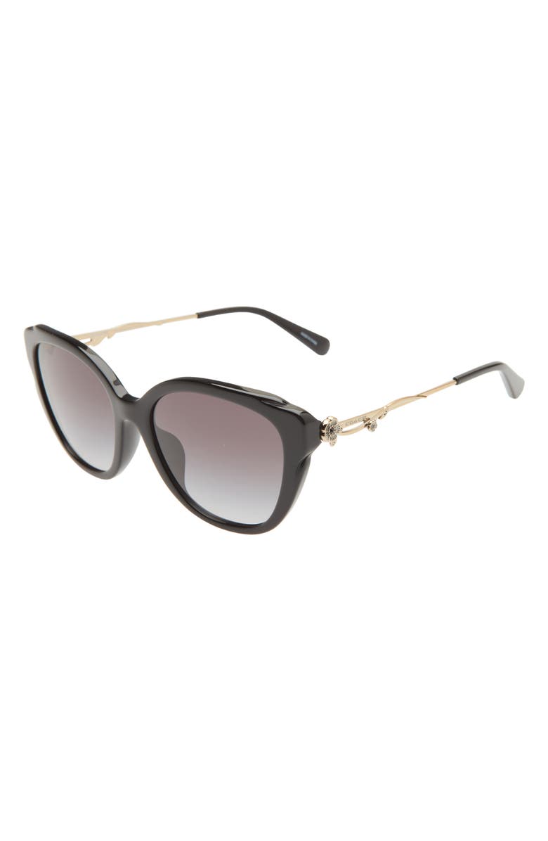 COACH 55mm Cat Eye Sunglasses, Alternate, color, 