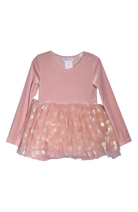 Long Sleeve Skirted Bodysuit (Baby)