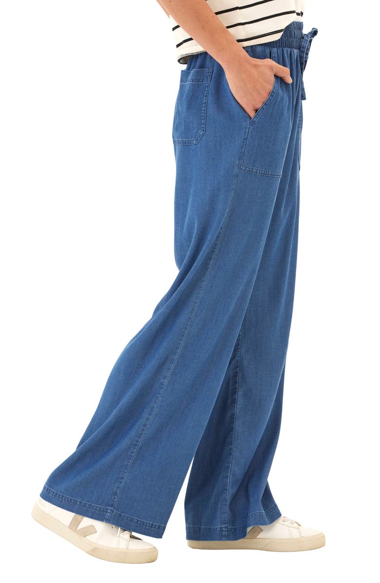 Threads 4 Thought Allie Stretch Chambray Pants, Alternate, color, 