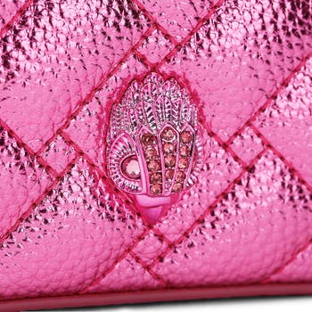 Micro Kensington Faux Leather Crossbody Bag