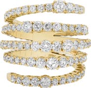 Sara Weinstock Flexion 18k Gold Diamond Ring