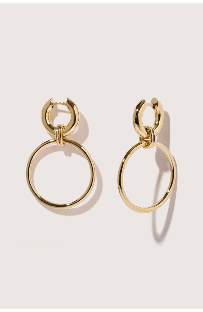 Otiumberg 14kt Gold Vermeil Laguna Hoop Earrings, Main, color, Yellow Toned Gold