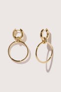 Otiumberg 14kt Gold Vermeil Laguna Hoop Earrings