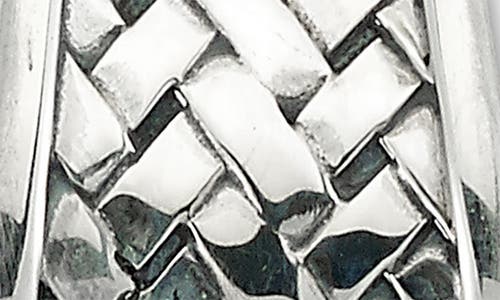 Samuel B. Basket Weave Drop Earrings