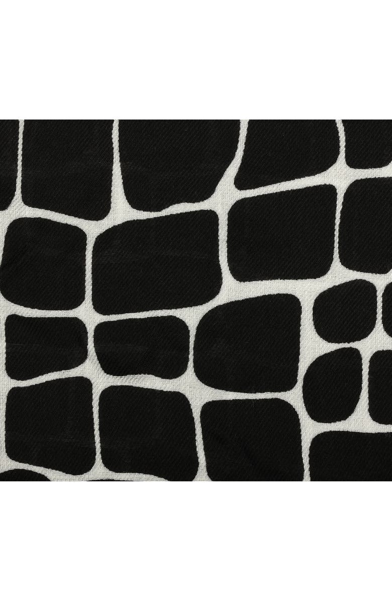 Kate Spade New York geometric giraffe oblong scarf, Alternate, color,