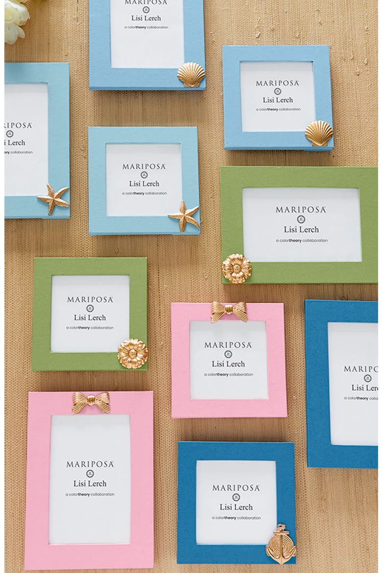 Flower Meadow 4 x 4-Inch Picture Frame, Alternate, color, GREEN