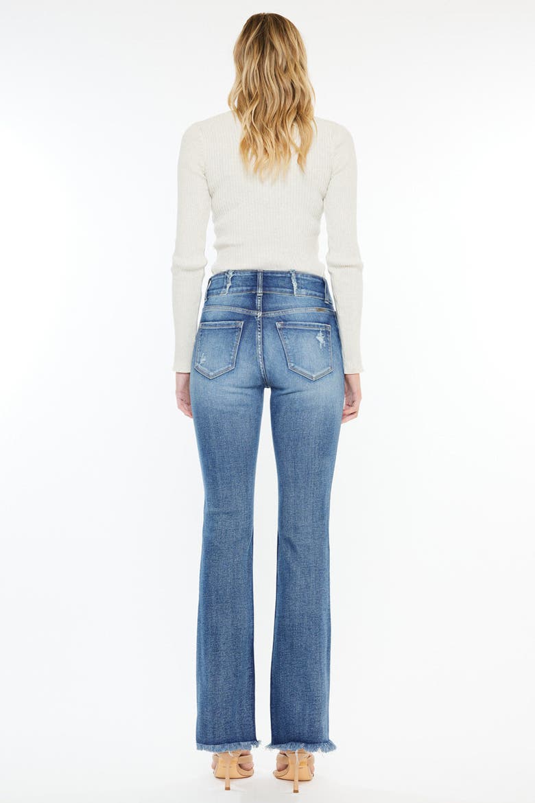 Ruby High Rise Bootcut Jeans, Alternate, color, Medium Wash