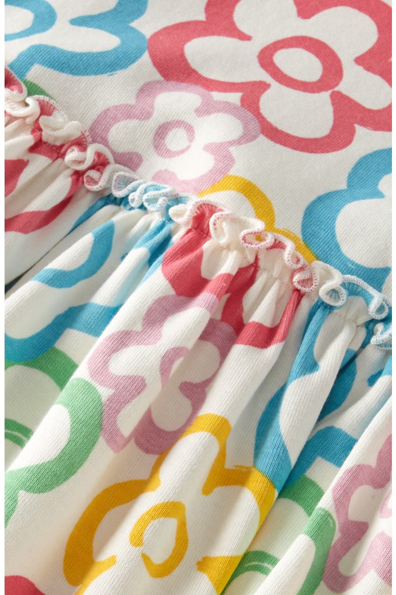 Kids' Print Racerback Dress, Alternate, color, IVORY EGRET PAINTED DAISY