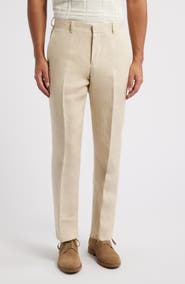 Nordstrom Henrik Trim Fit Italian Linen Suit Separate Pants