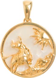 Freya Rose Zodiac Pendant