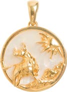 Freya Rose Zodiac Pendant