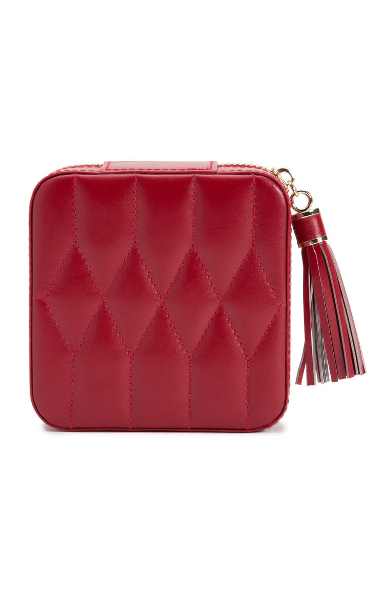 WOLF Caroline Zip Travel Case, Main, color, Red