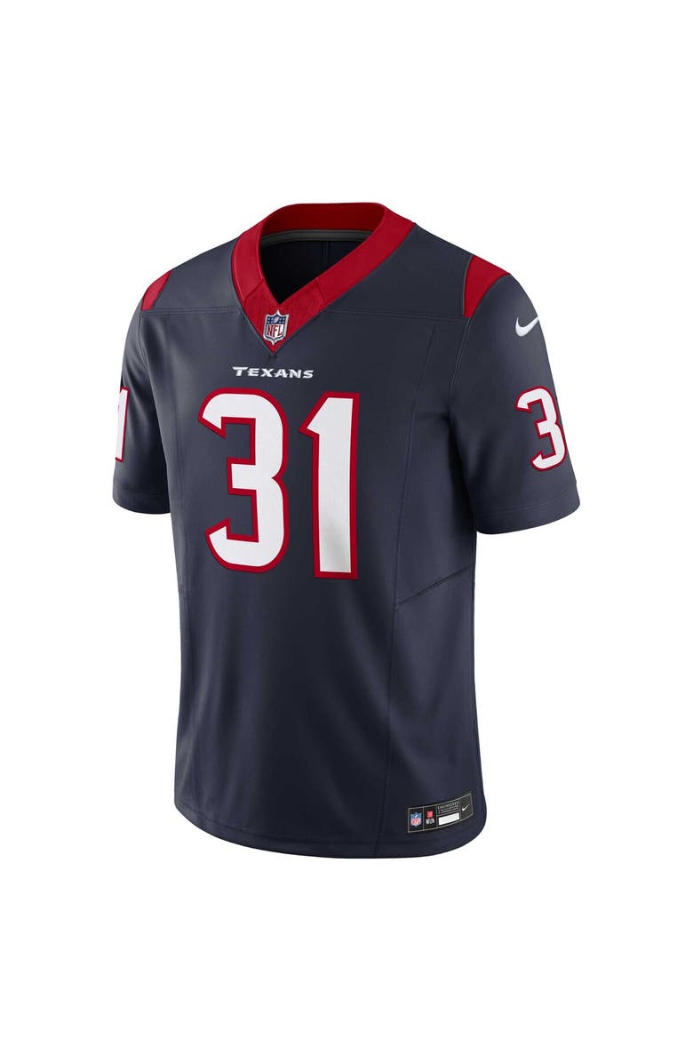 Nike Men's Nike Dameon Pierce Navy Houston Texans Vapor F.U.S.E. Limited Jersey, Alternate, color, Navy