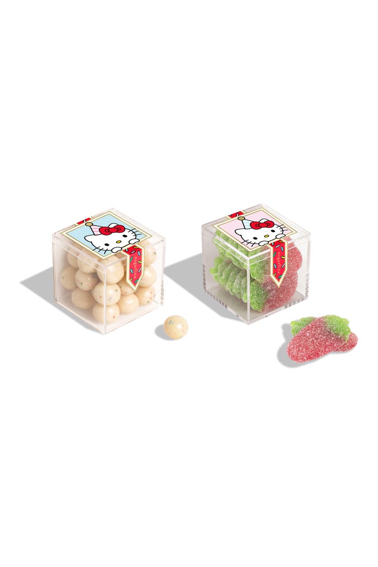 Hello Kitty® 2-Piece Bento Boxes, Alternate, color, RED/ WHITE