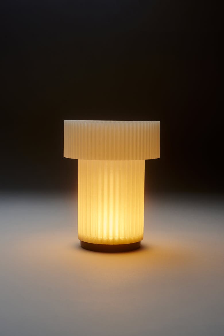 Cordless Mini Drum Lamp, Alternate, color, Natural