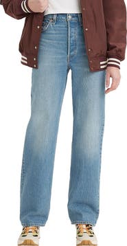 Levi's® Ribcage Full Length Straight Leg Jeans | Nordstromrack