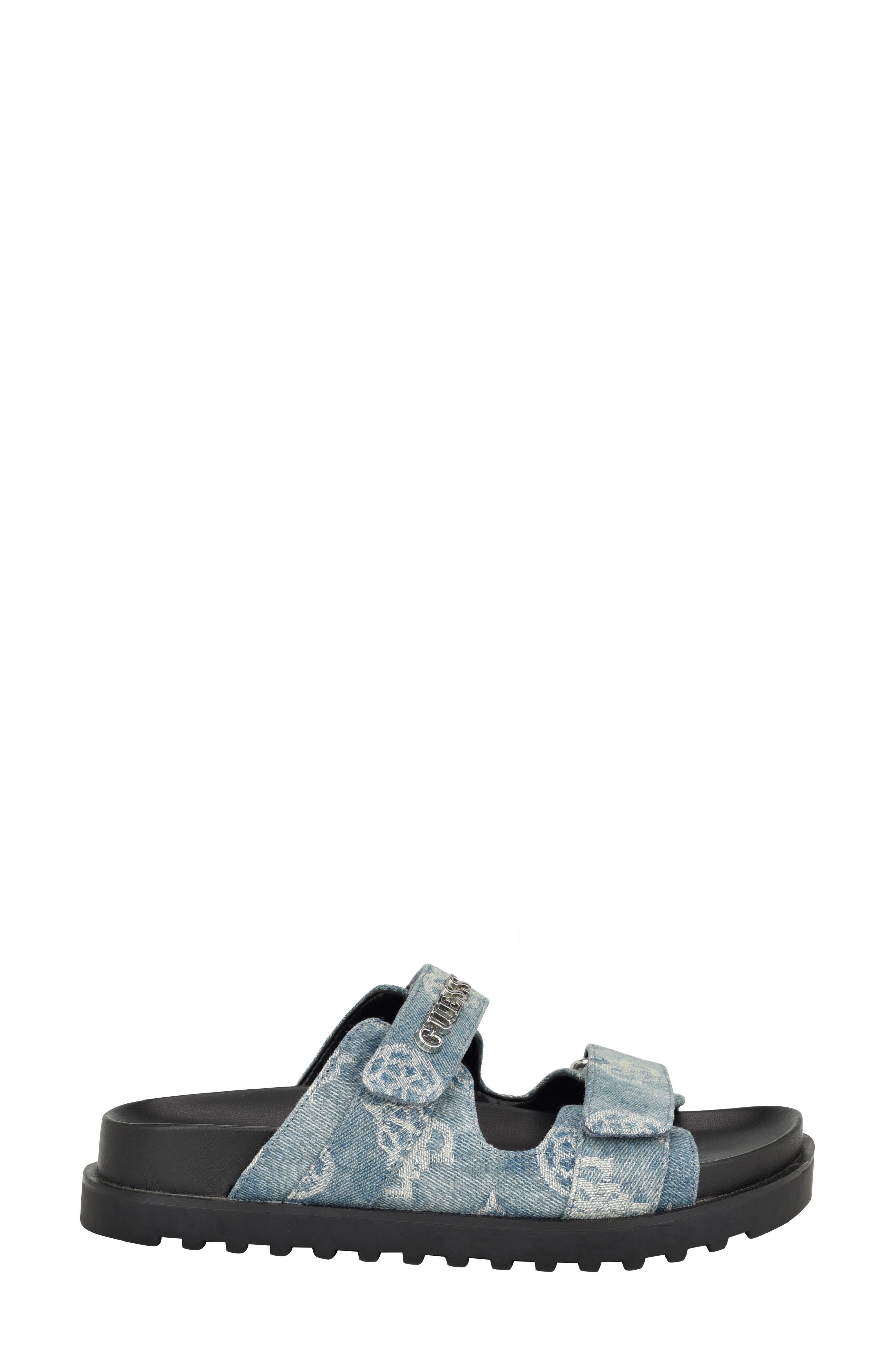 GUESS Fabulon Sandal, Alternate, color, Medium Blue 420