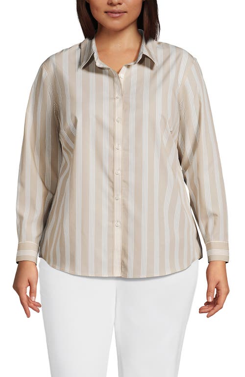 Lands' End No Iron Supima Cotton Long Sleeve Shirt