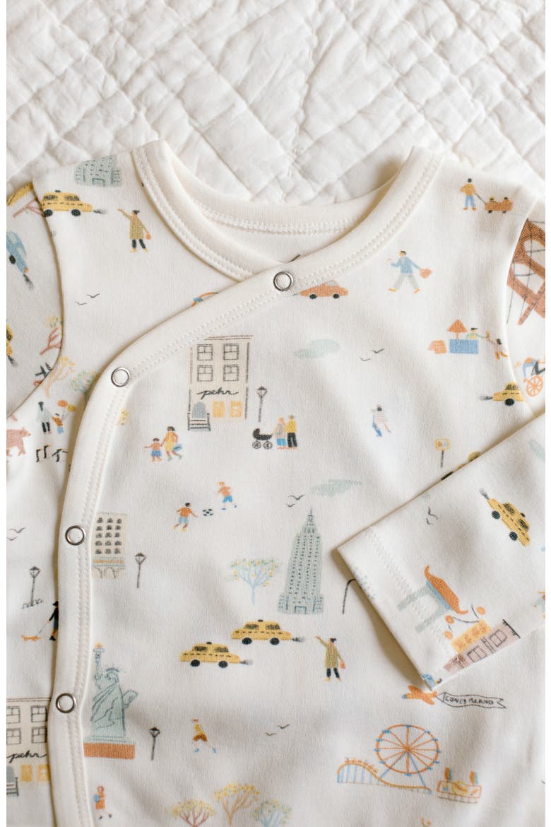 Long Sleeve Organic Cotton Bodysuit, Alternate, color, EXPLORE NEW YORK